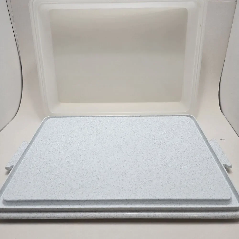 Vintage Tupperware 9x13 Rectangle Cake Taker Carrier Container 622 White